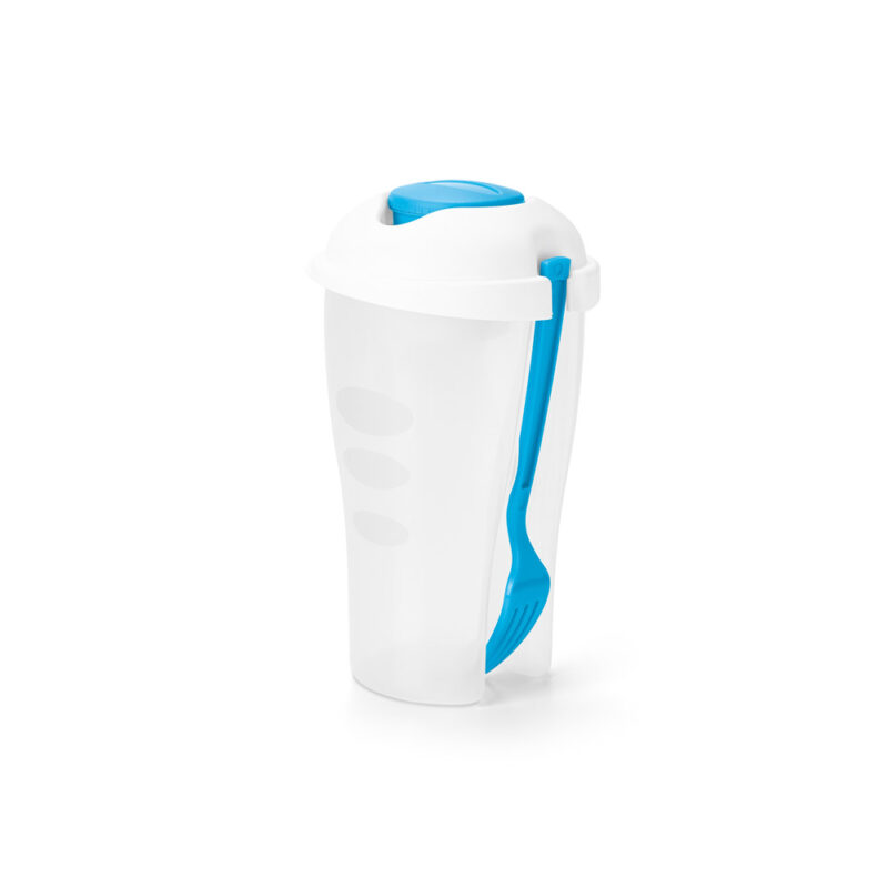 Copo para salada em PP com garfo e molheira 850 mL - Imagem 5