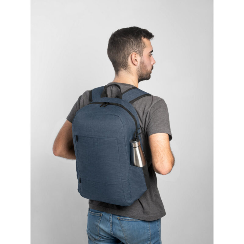 Mochila para notebook portátil em 300D poliéster reciclado (100% rPET) 15.6" - Imagem 3