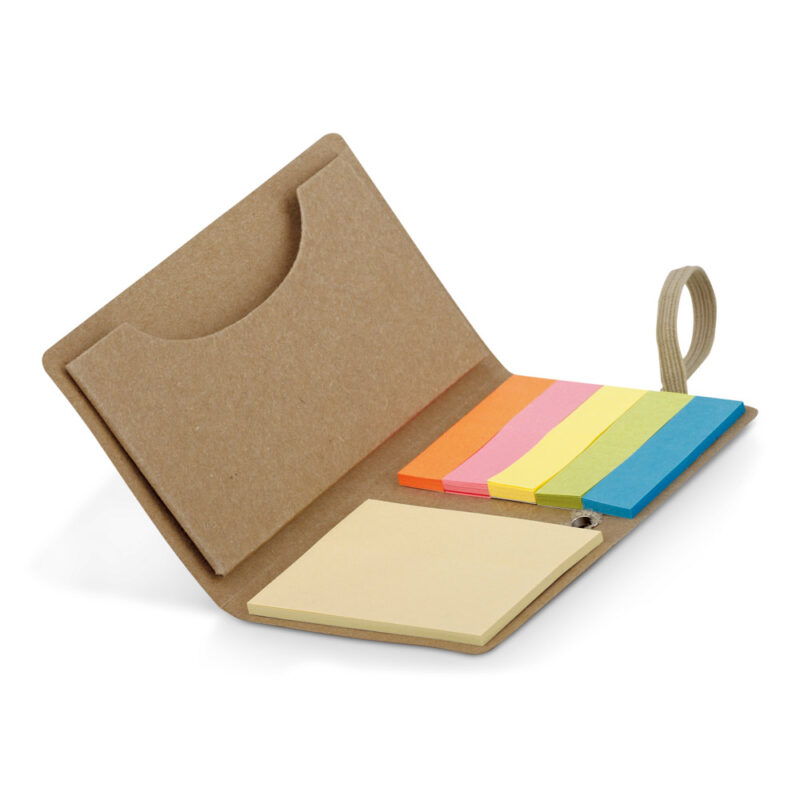 Porta cartões em kraft reciclado com elástico - Imagem 3