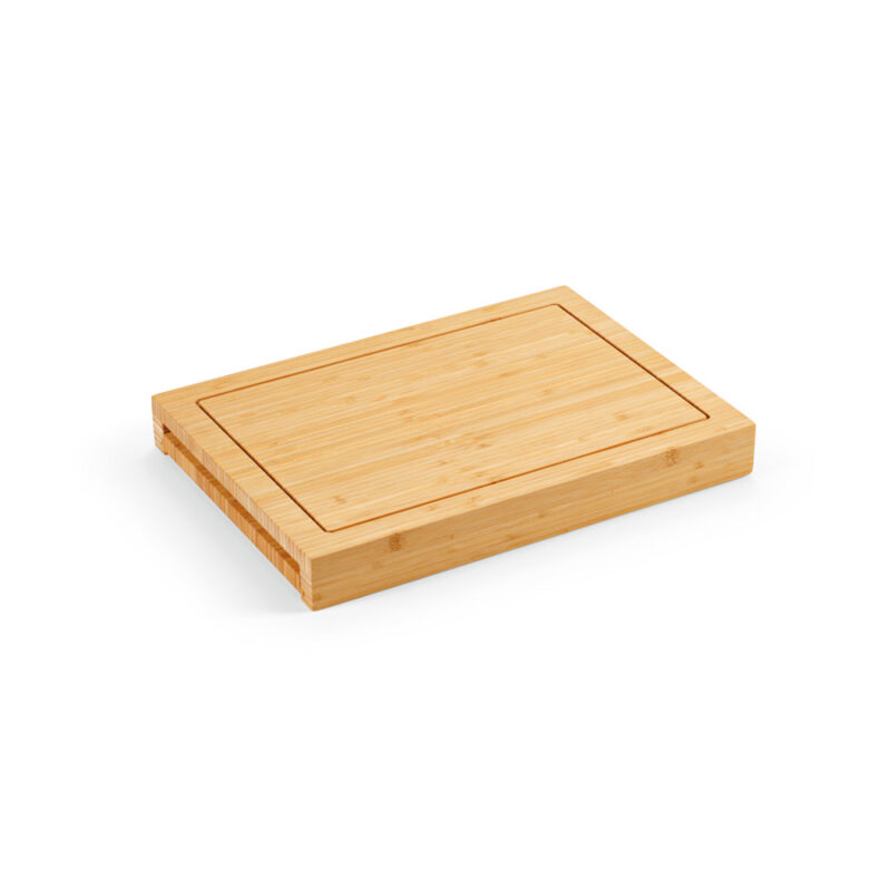 Conjunto de tábuas em bambu com 3 facas inclusas - Imagem 9