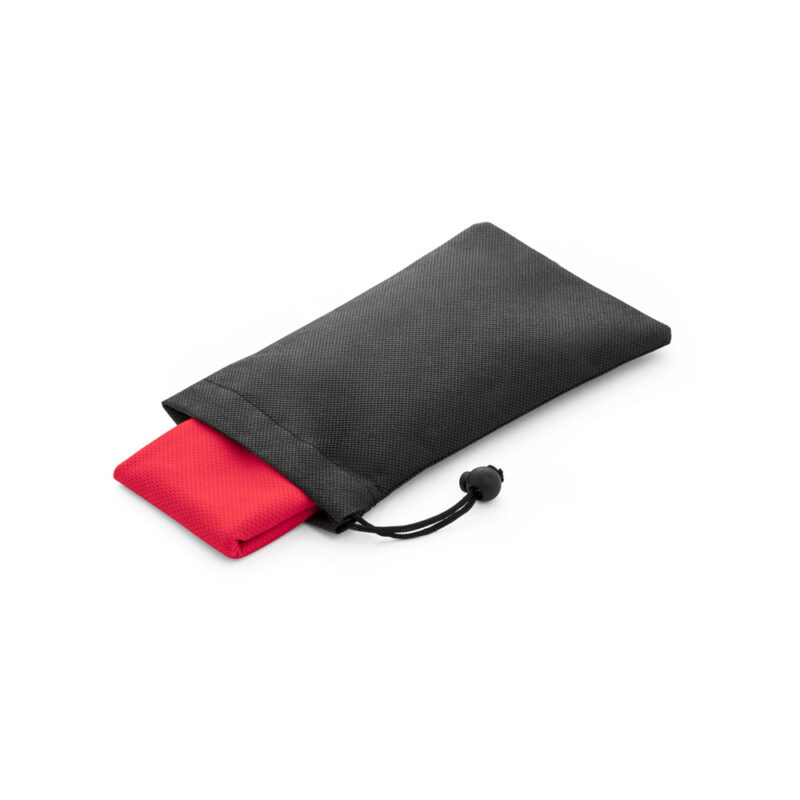 Toalha esportiva refrescante em 100% poliéster reciclado (100% rPET) com bolsa em non-woven - Imagem 14