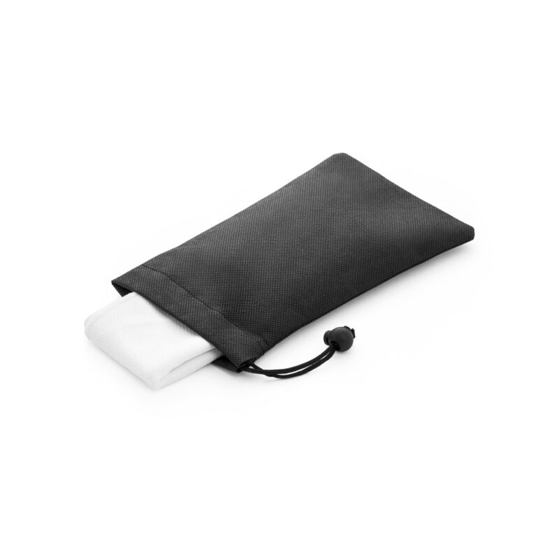 Toalha esportiva refrescante em 100% poliéster reciclado (100% rPET) com bolsa em non-woven - Imagem 11