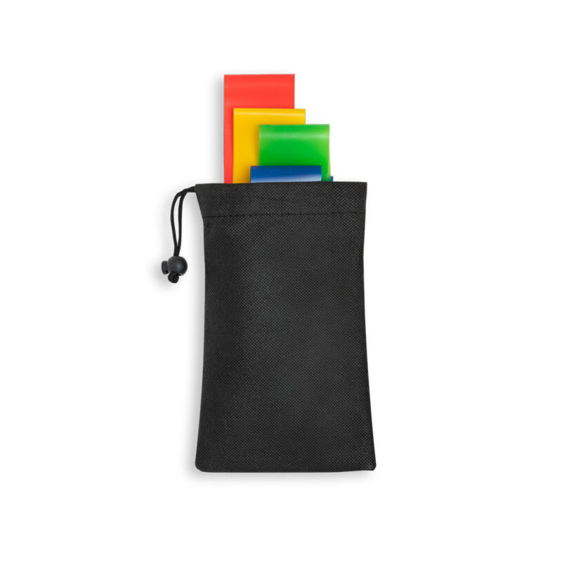 Conjunto de 4 bandas elásticas com bolsa de non-woven - Imagem 10