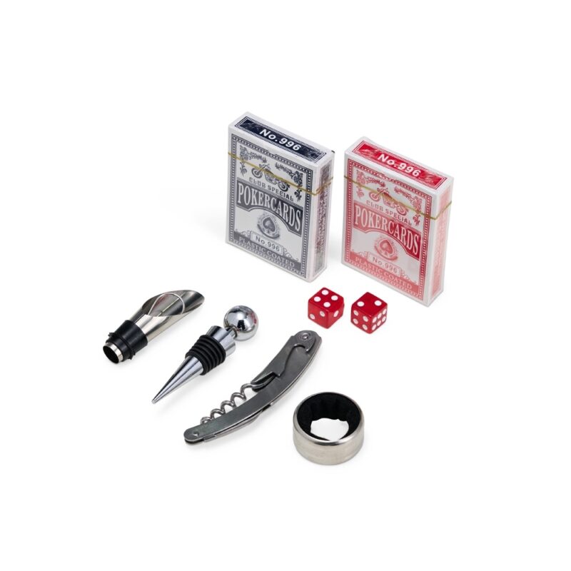 Kit Vinho com Jogo de Baralho - Imagem 4