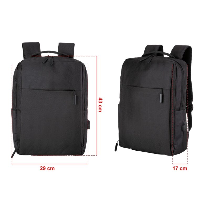 Mochila de Nylon USB 21L - Imagem 9