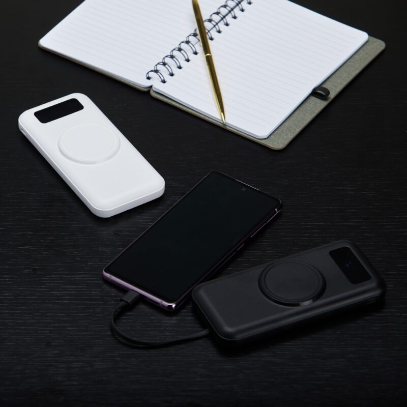 Power Bank 10.000mAh com Carregamento via Indução ou via Cabo - Imagem 4