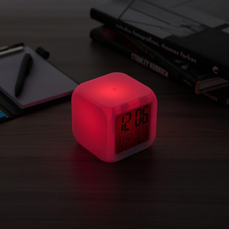 Relógio Digital LED com Despertador - Imagem 4