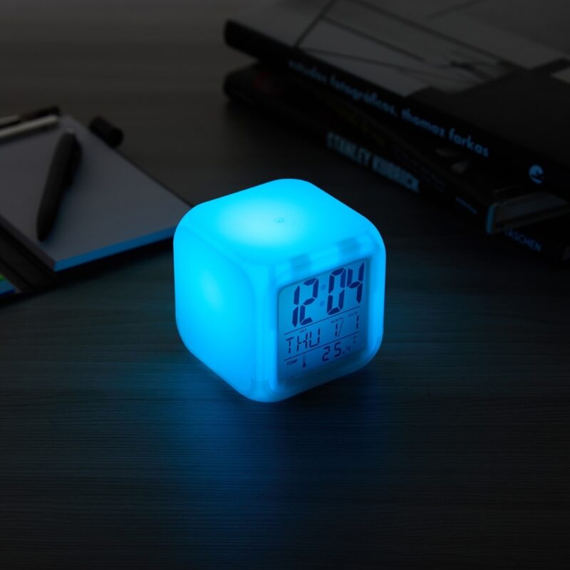 Relógio Digital LED com Despertador - Imagem 3
