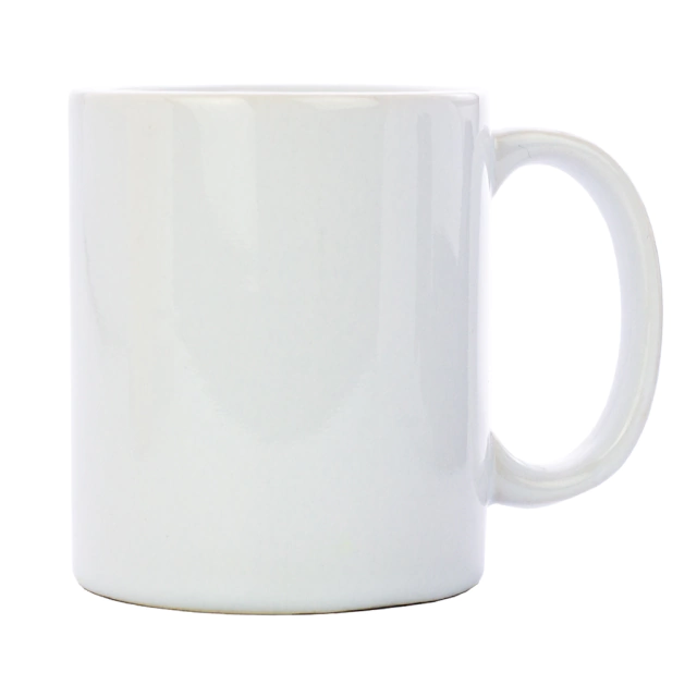 Caneca Branca Cerâmica 325ml