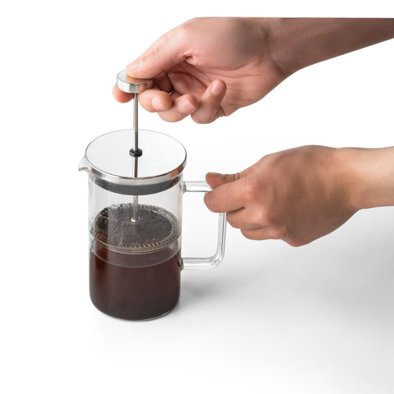 Cafeteira em Vidro Borossilicato com Tampa em Aço Inox 600 mL - Imagem 2