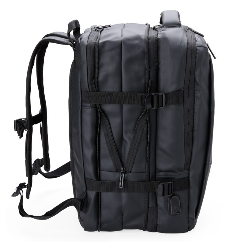 Mochila Expansível de Couro Sintético 36 Litros - Imagem 3