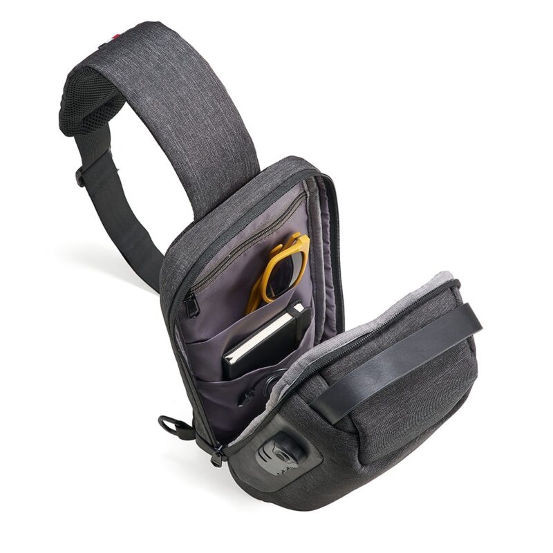 Mochila de Ombro USB Anti-Furto - Imagem 2