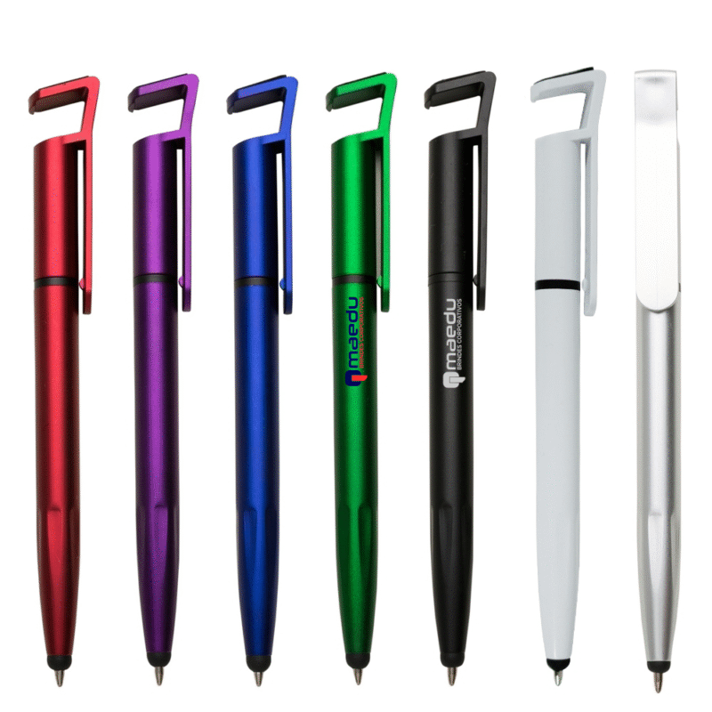 Caneta Plástica Touch com Suporte