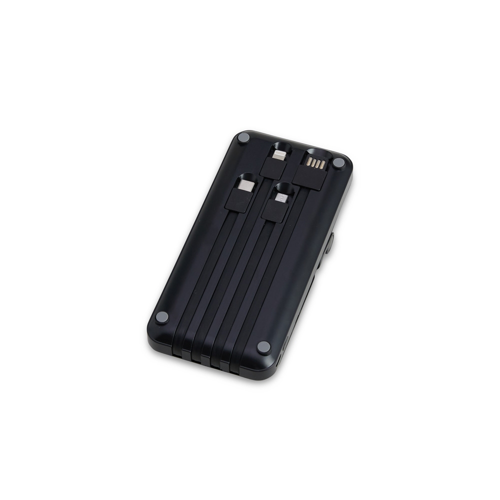 Power Bank 10.000mAh Multissaídas com Suporte para Celular ou Tablet - Imagem 3