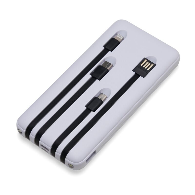 Power Bank 10.000mAh com Lanterna e Multissaídas - Imagem 2