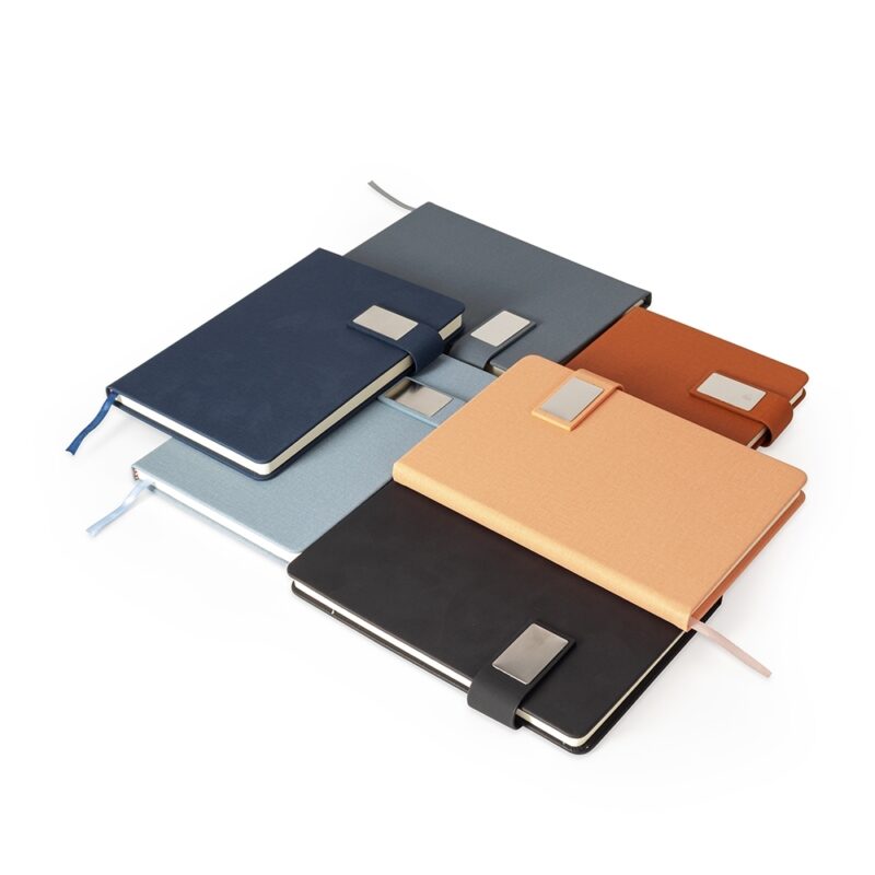 Caderneta Couro Sintético