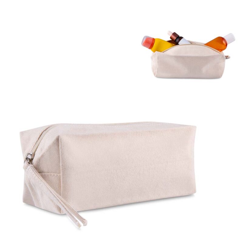 Necessaire em algodão reciclado 340g/m²